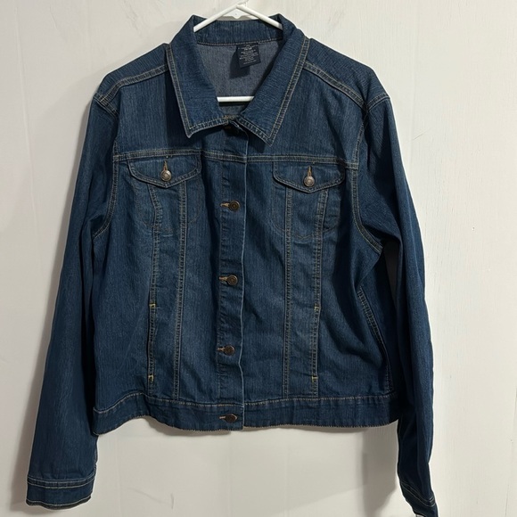 Faded Glory Jean Jacket, Size XL, very good condition - Picture 1 of 6